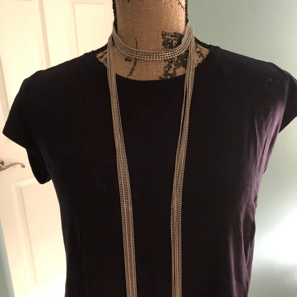 8 Other Reasons Silver Jupiter Wrap Necklace - Picture 3 of 5